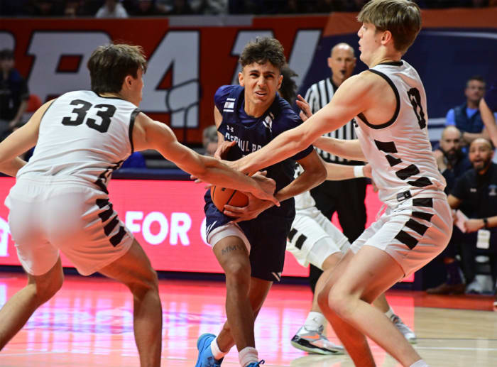 DePaul Prep Mount Carmel Illinois boys basketball March 9 2024 Tim Vizer 26801